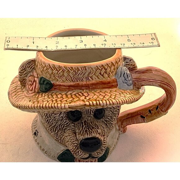 MUG-THE BOYDS COLLECTION-MS. BRUIN-"Afternoon Tea"-Plant Holder-Numbered Edition - Picture 13 of 13